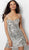 Jovani - 65970 Crystal Embellished Sweetheart Cocktail Dress In Silver  And Nude