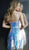 Jovani - Sweetheart Iridescent A-Line Cocktail Dress 65971 In Pink