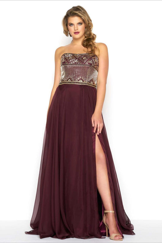 Mac Duggal - Fabulouss Style 65980F in Red