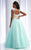 Clarisse - 2701 Lace Illusion Jewel Ballgown in Green