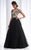 Clarisse - 2701 Lace Illusion Jewel Ballgown in Black