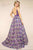 Mac Duggal - Ball Gowns Style 66055H in Purple and Multi-Color