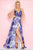 Mac Duggal - Flash   Style 66077L in Blue and Multi-Color