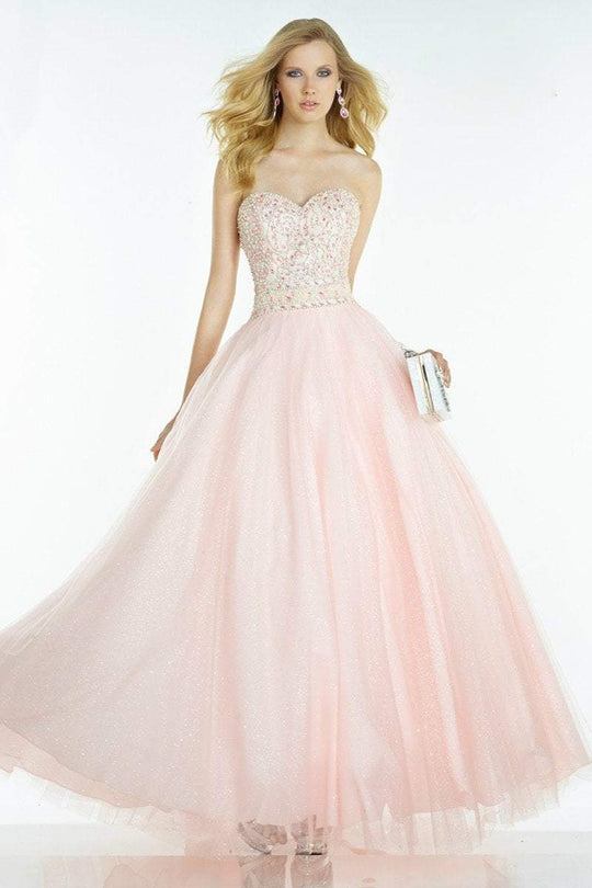 Alyce Paris - 6609 Long Dress In Light Pink