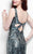 Primavera Couture - 1504 Bedazzled Sweetheart Sheath Dress in Black and Green