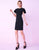 Mac Duggal Homecoming - 66224N Layered Flutter Sleeve Dress in Black