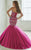Tiffany Homecoming - 46020 Beaded Strapless Mermaid Evening Gown in Pink