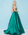 Mac Duggal - 66289H Embellished Sweetheart Ballgown In Green