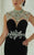 Tiffany Homecoming - 46039 Bejeweled Choker Illusion Evening Gown in Black Emerald