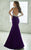 Tiffany Homecoming - 46039 Bejeweled Choker Illusion Evening Gown in Majestic  Purple