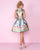 Mac Duggal Printed Jewel A-Line Cocktail Dress - 1 pc Fleur De Versailles In Size 4 Available in Print