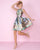 Mac Duggal - 66291C Whimsical Floral Printed Short Dress In Print