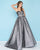 Mac Duggal - 66299H Beaded Sweetheart Ballgown In Silver