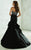 Tiffany Homecoming - 46070 Strapless Trumpet Evening Gown in Black