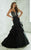 Tiffany Homecoming - 46070 Strapless Trumpet Evening Gown in Black