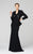 Daymor Couture - Two Piece Formal Dress with Blazer 268 in Black