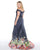 Mac Duggal - 66391F Off-Shoulder Mikado Trumpet Gown In Black and Multi-Color