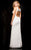 48554 V-Neckline Long Sequin Prom Dress