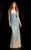 SCALA - 48554 V-Neckline Long Sequin Prom Dress