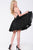 Beaded Embellishments Halter A-Line Dress JVN41426