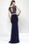 Alyce Paris - 6650 2 Piece Dress In Navy-Rosewater
