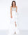Cassandra Stone - 66527A Strapless Sweetheart Sheath Dress In White