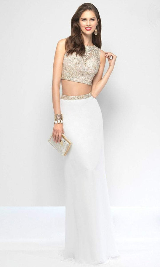 Alyce Paris - 6657Two Piece Dress In Ivory Blush