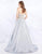 Mac Duggal Prom - 66700M Strapless Bead-Crusted Bodice Ballgown In Silver