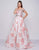 Mac Duggal Ballgowns - 66710H Embellished Off-Shoulder Ballgown In Pink