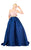 Mac Duggal Ballgowns - 66722H Two Tone Strapless Ballgown With Train In Pink and Blue