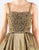 Mac Duggal Ballgowns - 66743H Paisley-Beaded Bodice Metallic Ballgown In Gold