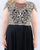 Mac Duggal Fabulouss - 66785F Beaded Bateau Chiffon A-line Dress In Black