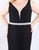 Mac Duggal Fabulouss - 66808F Plunging Jeweled Jersey Trumpet Gown In Black