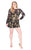 Mac Duggal Fabulouss - 66809F Sequined Lace Romper Overskirt Gown in Black