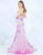 Mac Duggal Prom - 66836M Strapless Fitted Mermaid Evening Gown In Purple