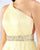 Cassandra Stone - 66859A Embellished One Shoulder A-line Dress In Yellow