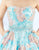 Mac Duggal Prom - 66885M Jewel-Speckled Floral Print Ballgown In Blue and Multi-Color