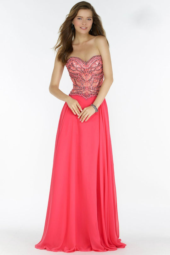 Alyce Paris Prom Collection - 6689 Dress in Red