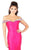 Mac Duggal Flash - 66900L Pearl Beaded Off Shoulder Mermaid Gown in Pink
