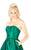 Mac Duggal Flash - 66929L Strapless Vibrant Taffeta Ballgown in Green