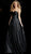 Jovani - 66930 Strapless Sweetheart A-Line Evening Gown In Black