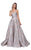 Mac Duggal Ballgowns - 66947H Sweetheart Floral Brocade Ballgown in Pink
