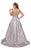 Mac Duggal Ballgowns - 66947H Sweetheart Floral Brocade Ballgown in Pink