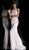 Jovani - 66948 Sequined Halter Mermaid Dress With Lace Up Back in Pink