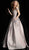 Jovani - 66950 Off-Shoulder Pleated Ballgown