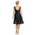 D624 Bridesmaid Dress in Black