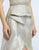 Mac Duggal Evening - 66975D Asymmetric Fitted Long Trumpet Gown In Gold and Silver