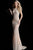Jovani - Fitted Jewel Sheath Evening Dress 67088  In Neutral