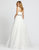Mac Duggal Evening - 67150D Sweetheart Embroidered Skirt A-line Gown In White