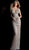 Jovani - 67280 Crystal Beaded V-Neck Evening Gown